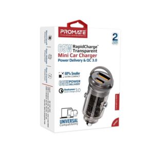 Promate Bullet-PD65 Mini Car Charger