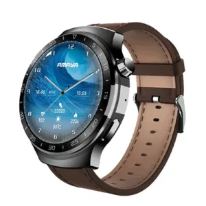Amaya Glamour 1 Leather Smart Watch